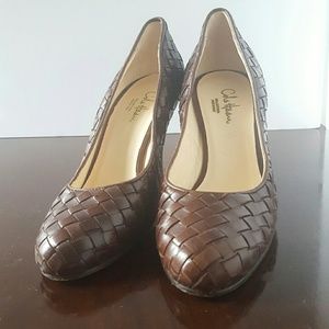 Cole haan basket weave heels